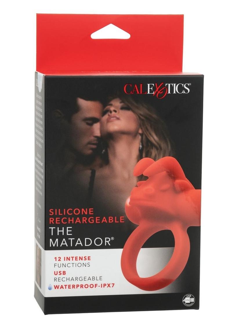 Silicone Rechargeable The Matador Cock Ring