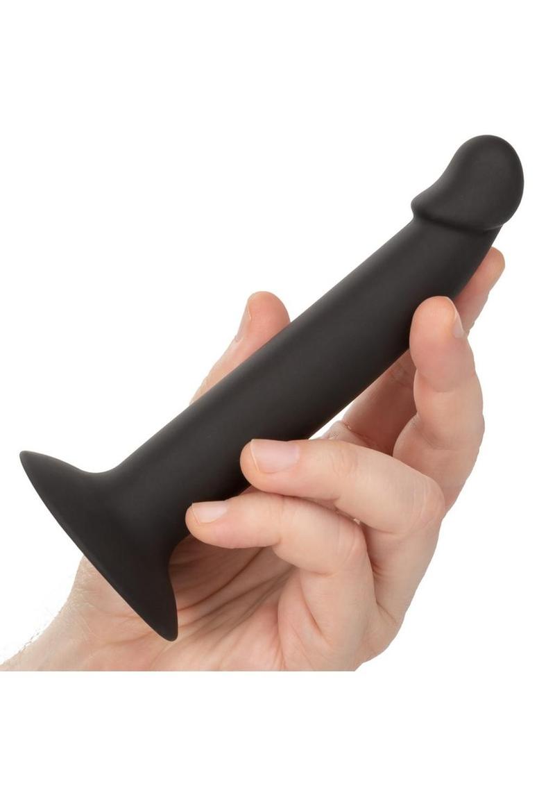 Silicone Slim Anal Stud - Black