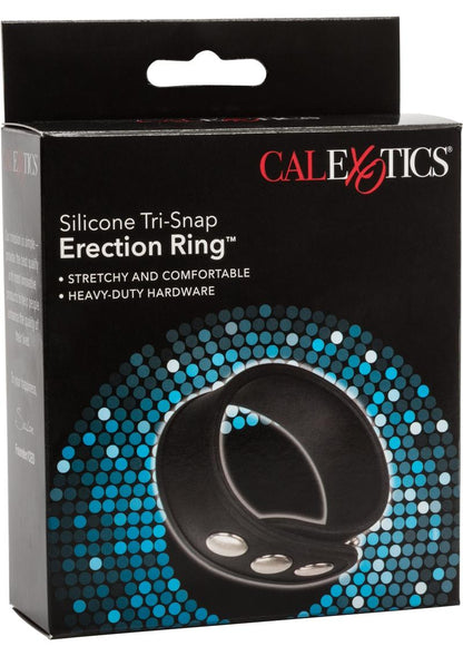 Silicone Tri-Snap Erection Cock Ring