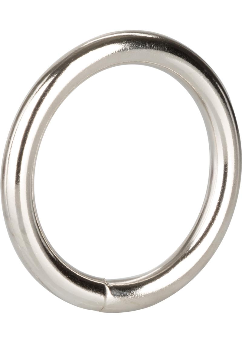 Silver Cock Ring - Metal/Silver - Large