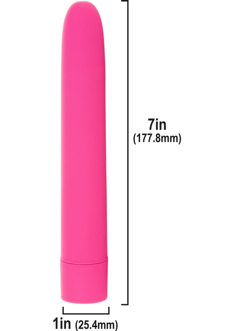 Simple and True Eezy Pleezy Vibrator - Pink - 7in