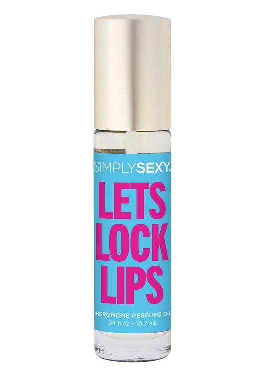 Simply Sexy Pheromone Perfume Oil Roll-On - Let's Lock Lips