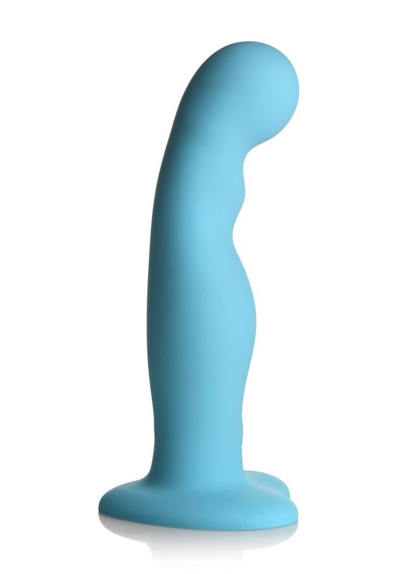 Simply Sweet 21x Vibrating Thick Rechargeable Silicone Dildo with Remote