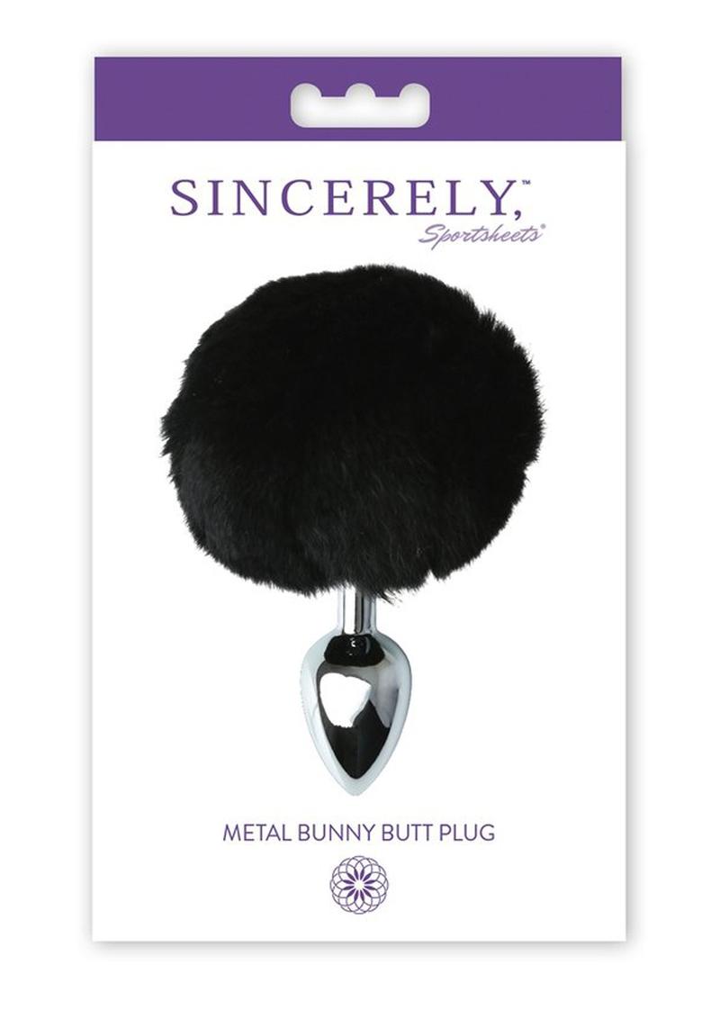 Sincerely Metal Bunny Butt Plug