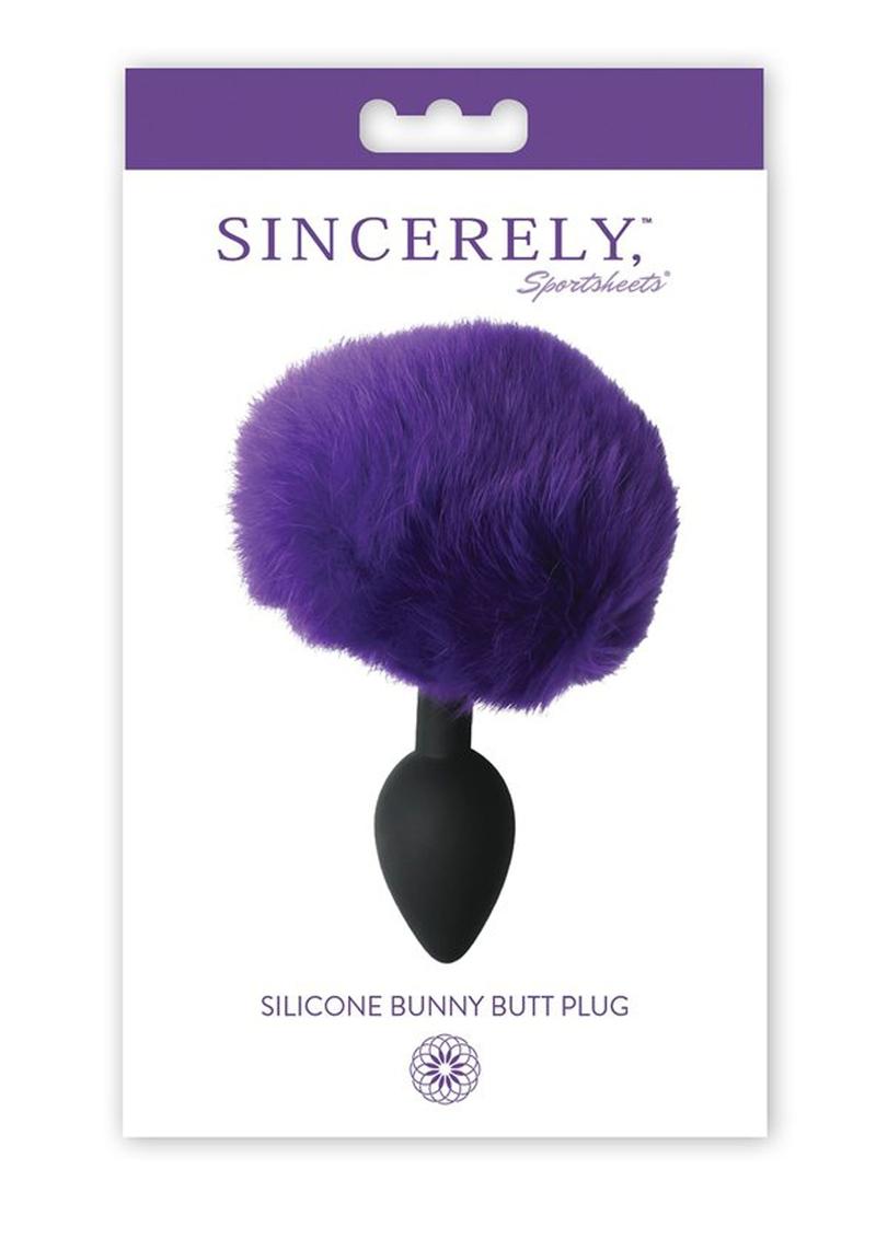 Sincerely Silicone Bunny Butt Plug