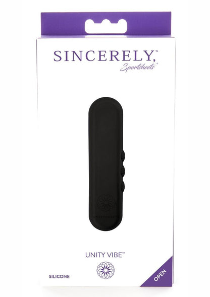 Sincerely Unity Vibe Silicone Rechargeable Vibrator