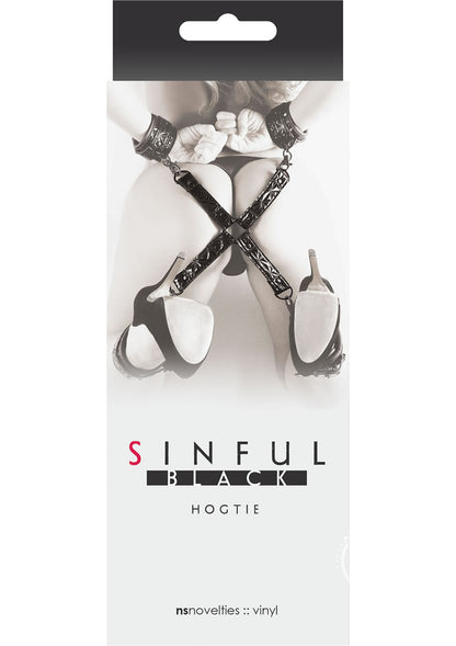 Sinful Hogtie Restraint - Black