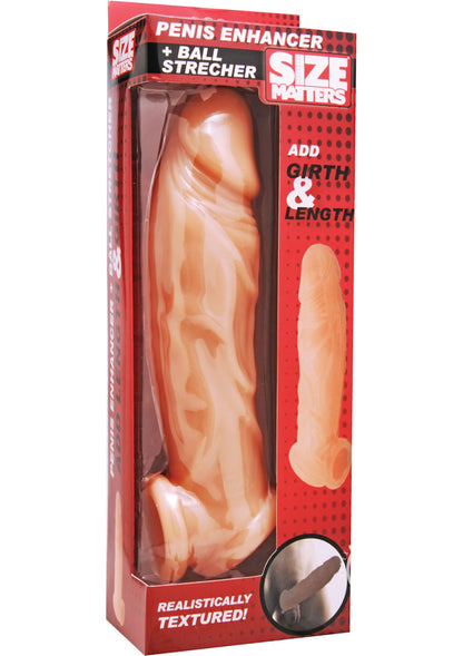 Size Matters Realistic Penis Enhancer and Ball Stretcher