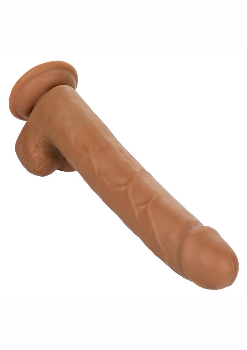 Size Queen Dildo - Chocolate - 10in