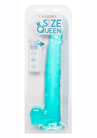 Size Queen Dildo with Balls