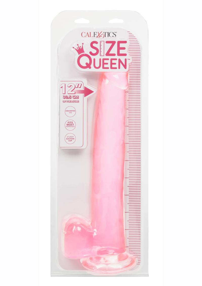 Size Queen Dildo with Balls