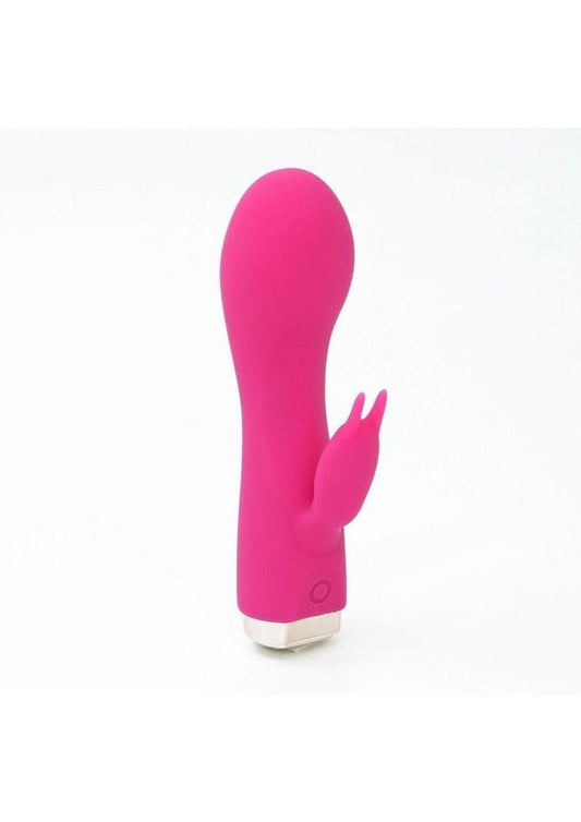 Skins Minis The Bijou Bunny Silicone Vibrator - Pink/White