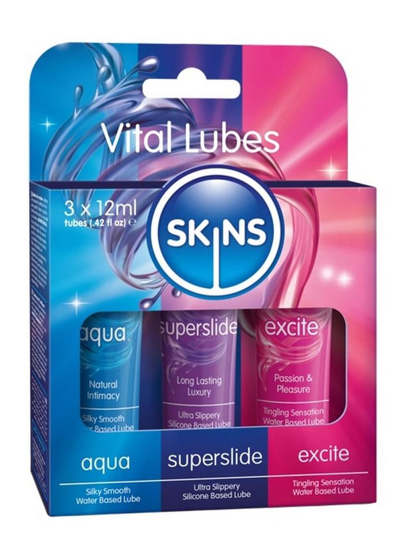 Skins Sampler Tubes 12ml (3 Per Pack) - Vital