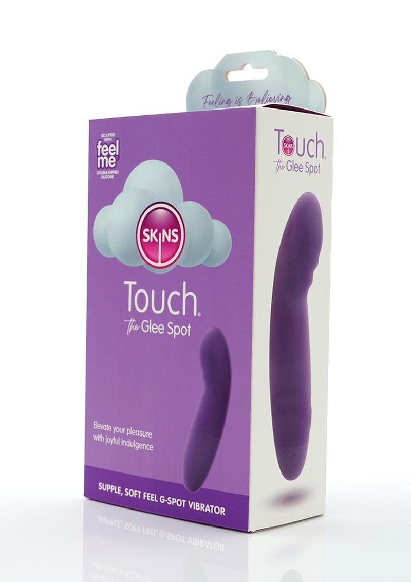 Skins Touch The Glee Spot Rechargeable Silicone Vibrator - Lavender/Purple