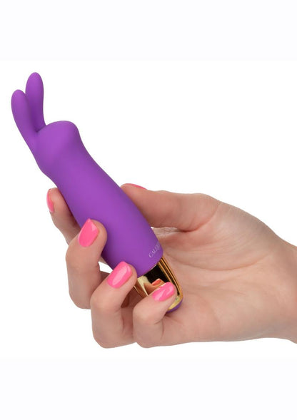 Slay #Buzzme Rechargeable Silicone Rabbit Ears Bullet Vibrator