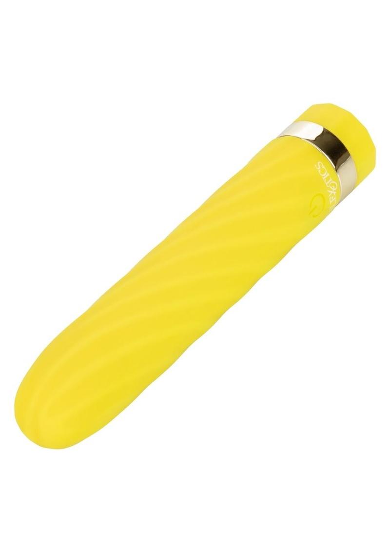 Slay #Seduceme Silicone Rechargeable Bullet - Yellow