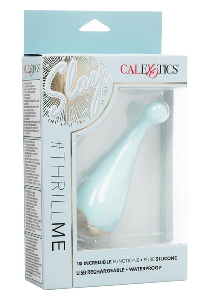 Slay #Thrillme Rechargeable Silicone Curved Vibrator