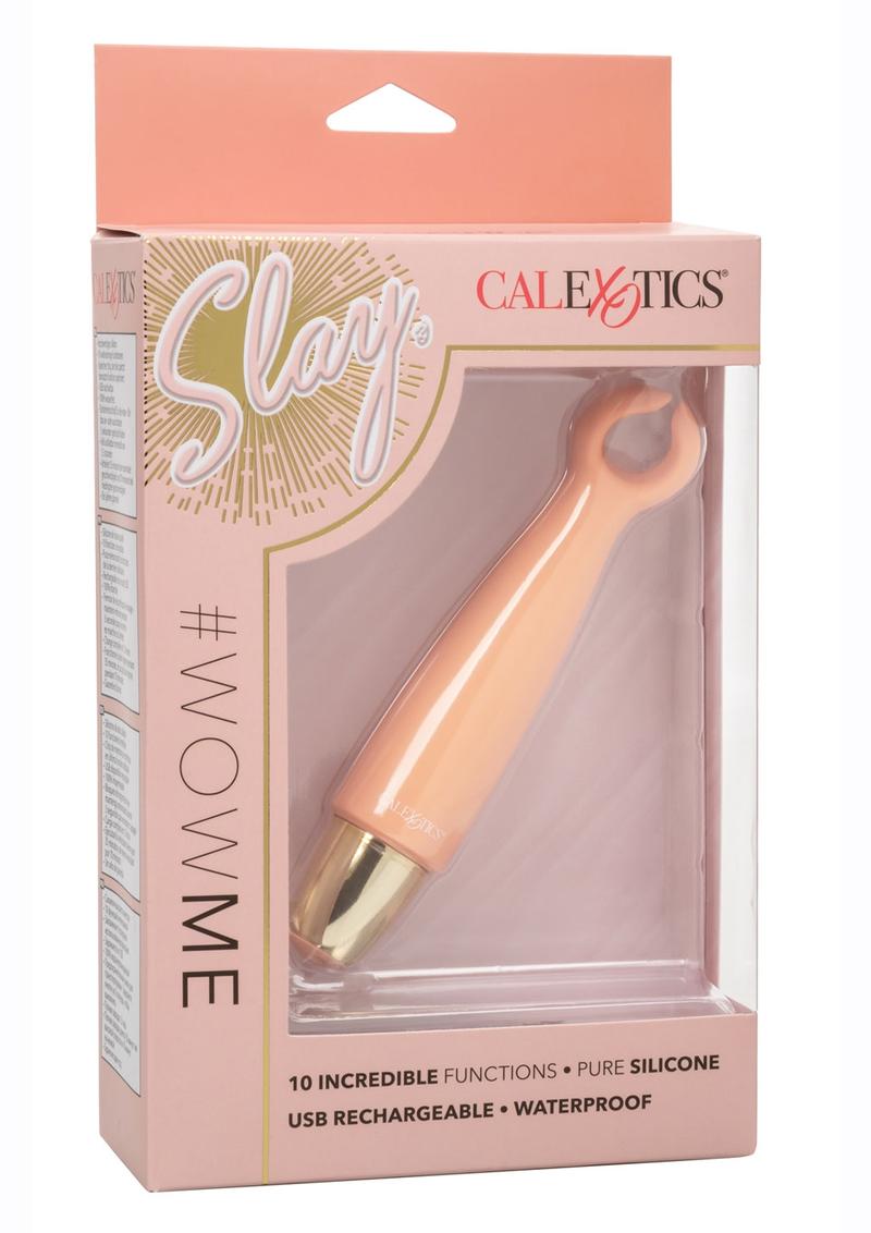 Slay #Wowme Rechargeable Silicone Massager