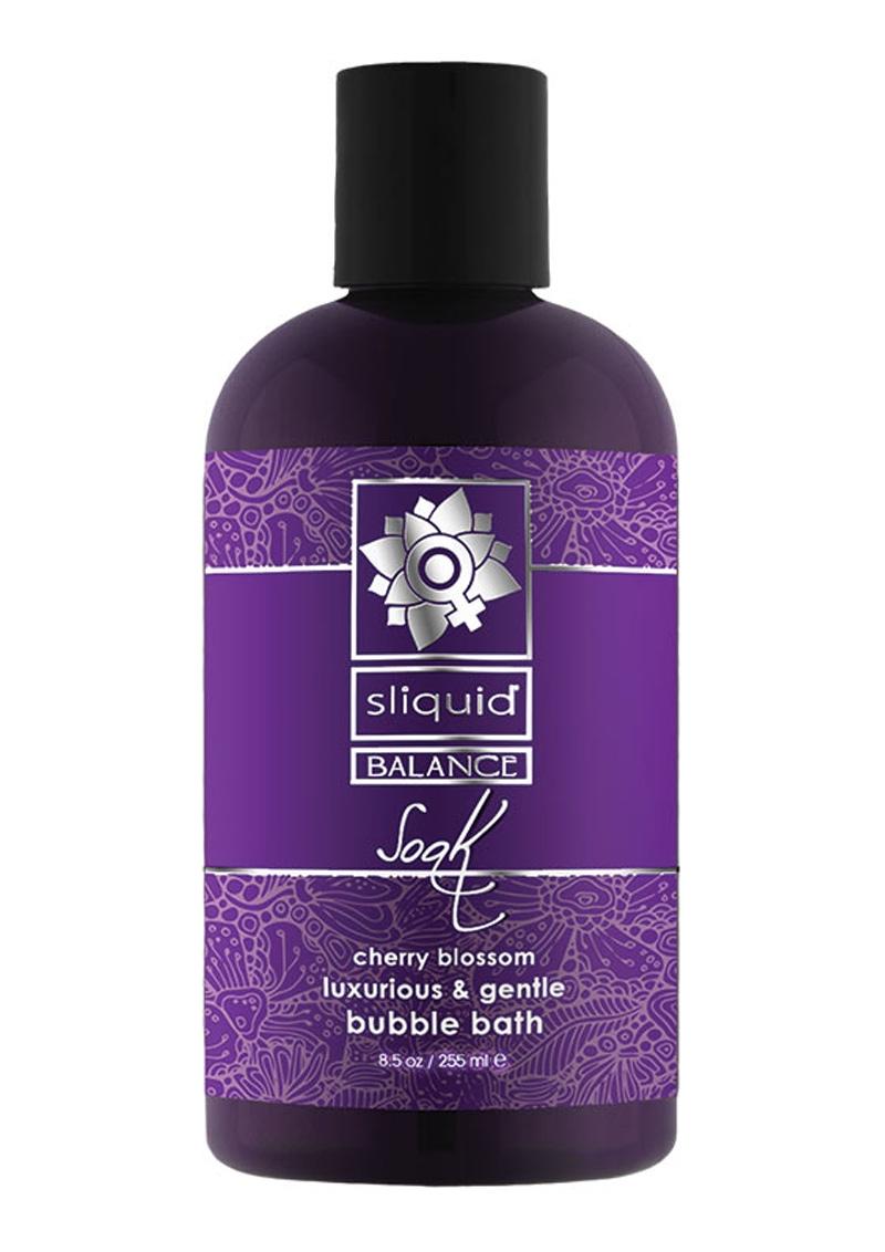 Sliquid Balance Soak Cherry Blossom Bubble Bath - 8.5oz