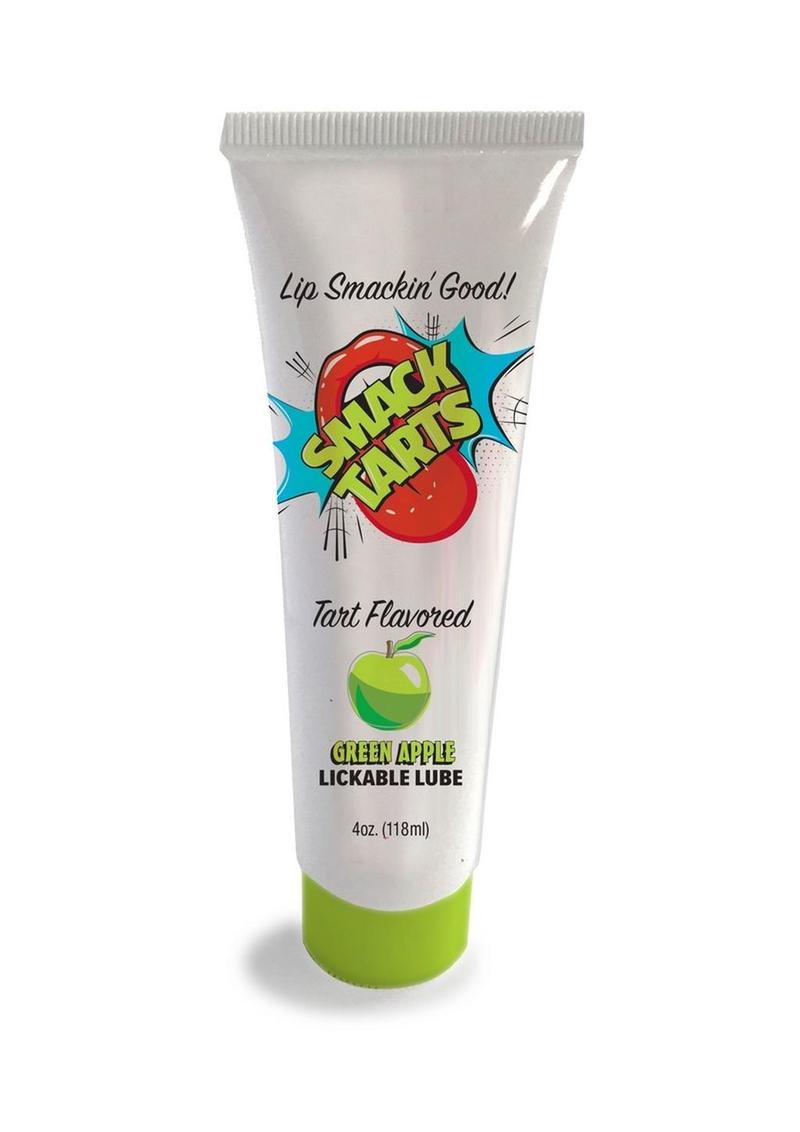 Smack Tarts Lickable Oral Gel Lubricant 4oz - Sour - Green Apple