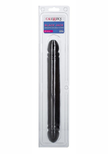 Smooth Double Dong Black Jack Dildo