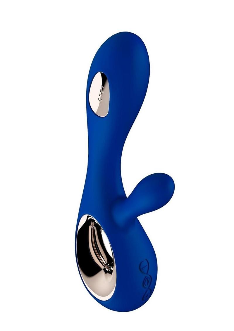 Soraya Wave Rechargeable Rabbit Vibrator - Blue/Midnight Blue