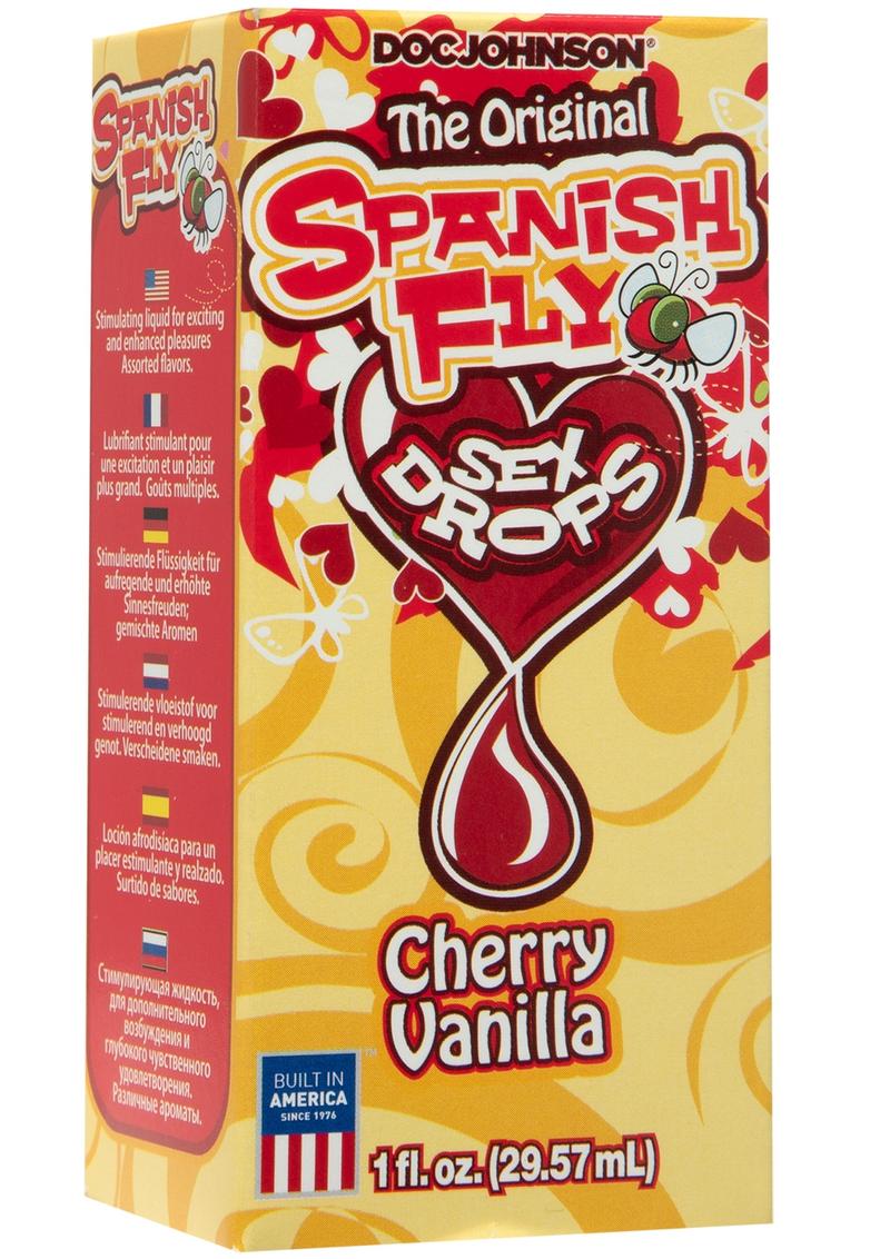 Spanish Fly The Original Sex Drops Cherry Vanilla - 1oz