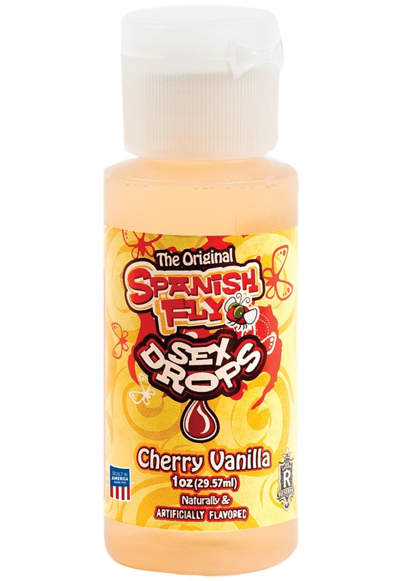 Spanish Fly The Original Sex Drops Cherry Vanilla - 1oz