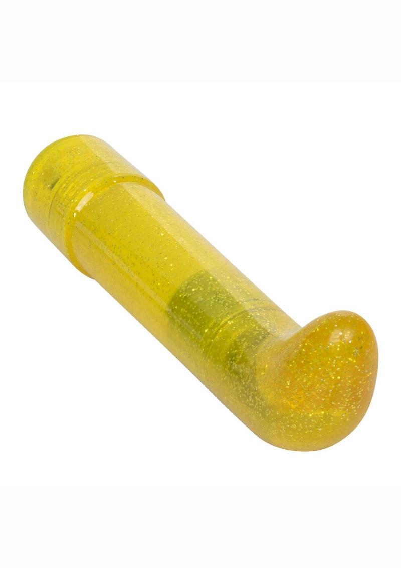 Sparkle Mini G Vibrator - Yellow