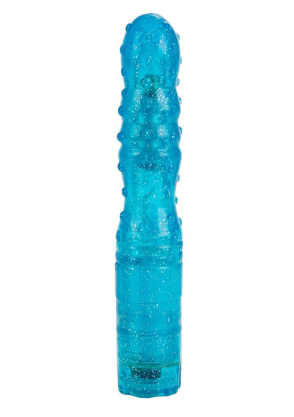 Sparkle Softees Nubbie Vibrator - Blue/Teal