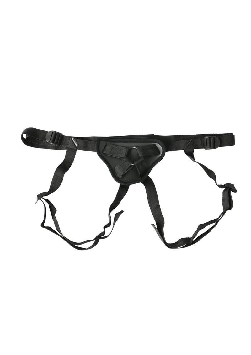 Sportsheets Dive Deep Strap-On Adjustable Harness - Black