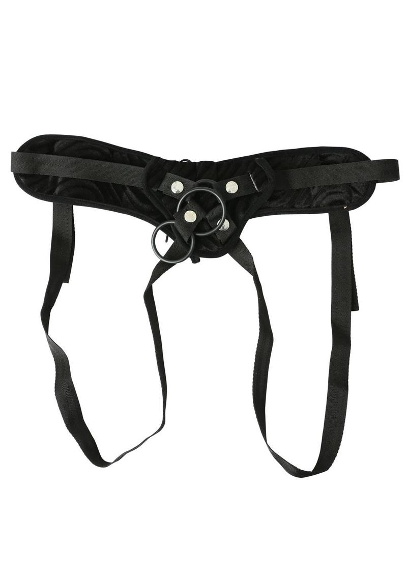 Sportsheets Vibrating Raven Corsette Strap-On Adjustable Harness