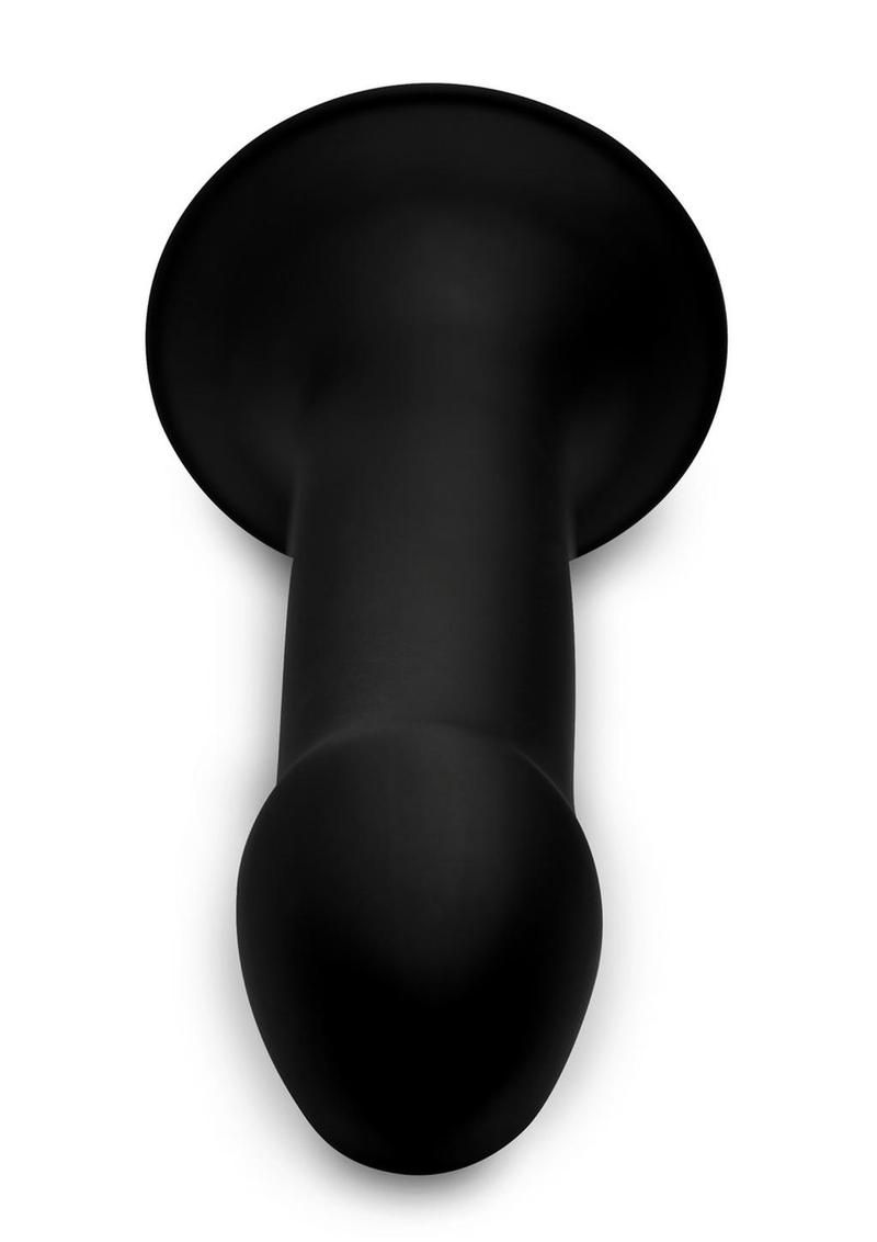 Squeeze-It Squeezable Phallic 6.75in Dildo - Black