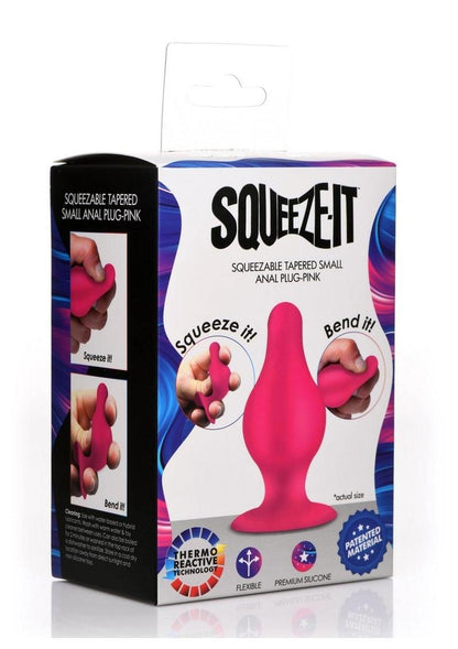 Squeeze-It Squeezable Silicone Tapered Anal Plug