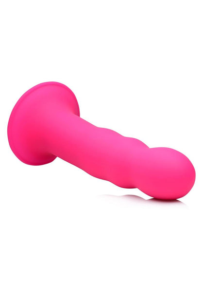 Squeeze-It Squeezable Wavy 7.2in Dildo