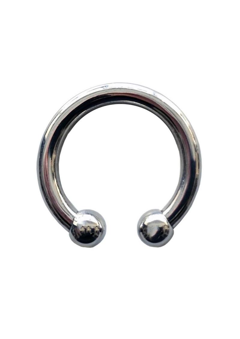 Stainless Steel Small Horseshoe Cock Ring - Small - 30mm