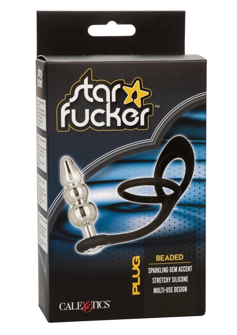 Star Fucker Beaded Plug Silicone Dual Enhancer