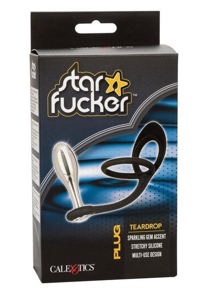 Star Fucker Teardrop Plug Silicone Dual Enhancer