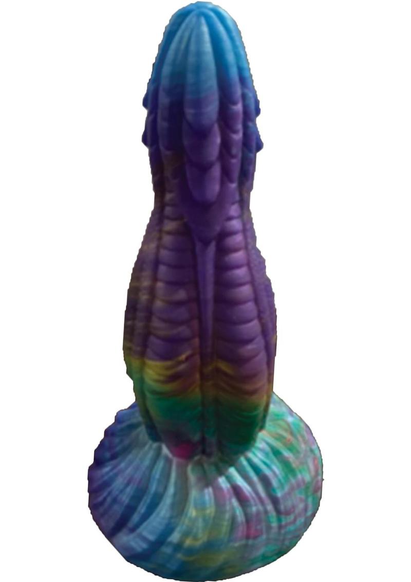 Stardust Orions Eye Silicone Rechargeable Vibrating Dildo - Purple