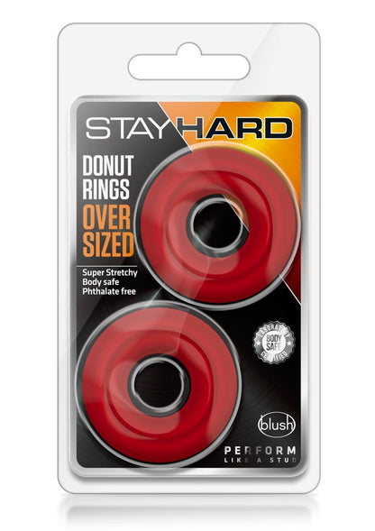 Stay Hard Donut Cock Rings Oversized