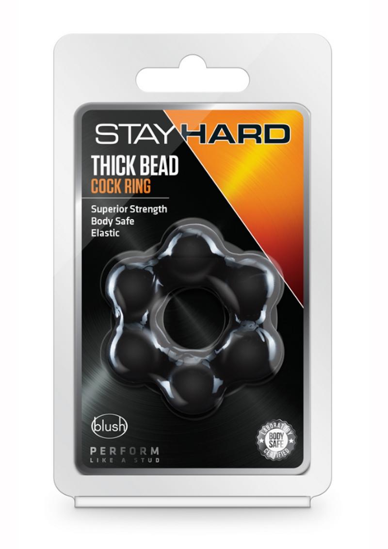 Stay Hard Thick Bead Cock Ring