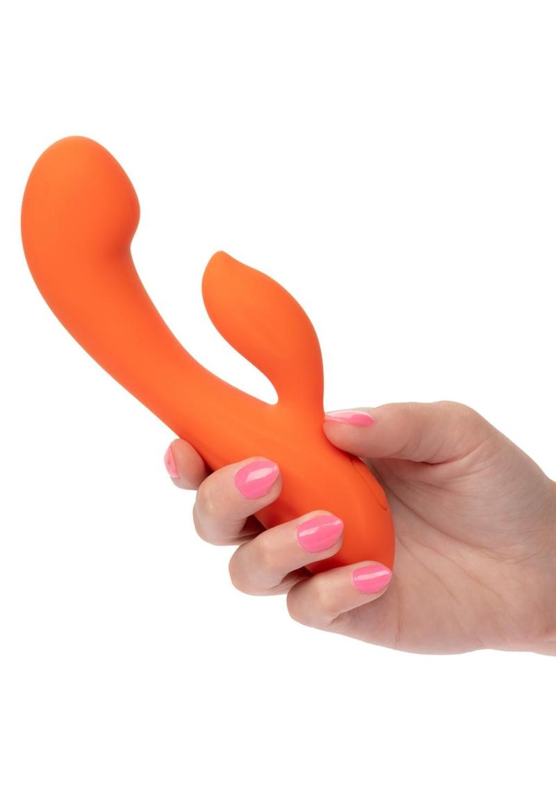 Stella Liquid Silicone Dual G Massager - Orange