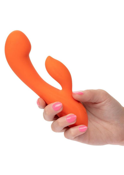 Stella Liquid Silicone Dual G Massager - Orange