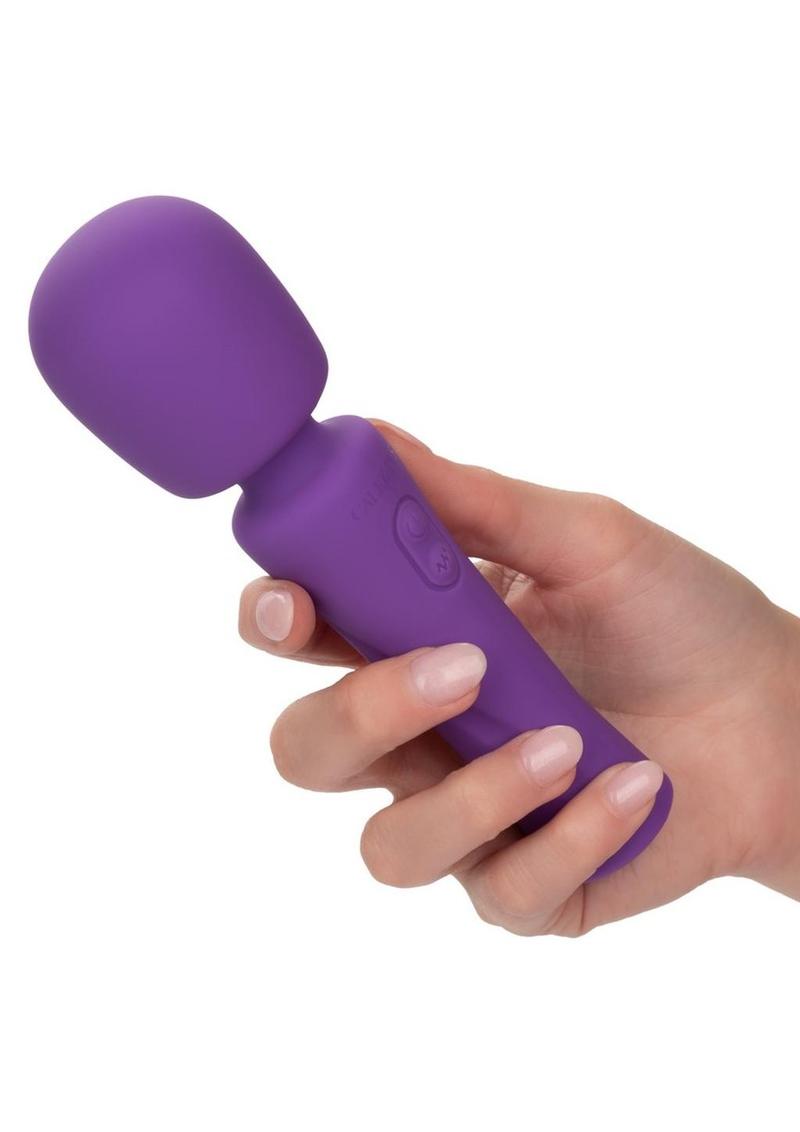 Stella Liquid Silicone Massager Rechargeable Vibrator - Purple