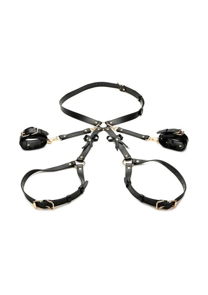 Strict Bondage Harness with Bows