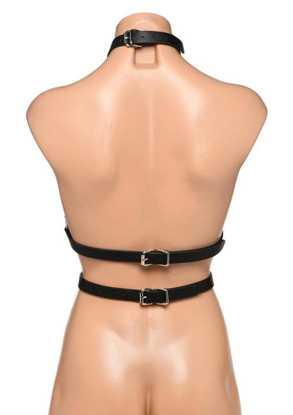 Strict Female Body Harness - Black - Large/XLarge