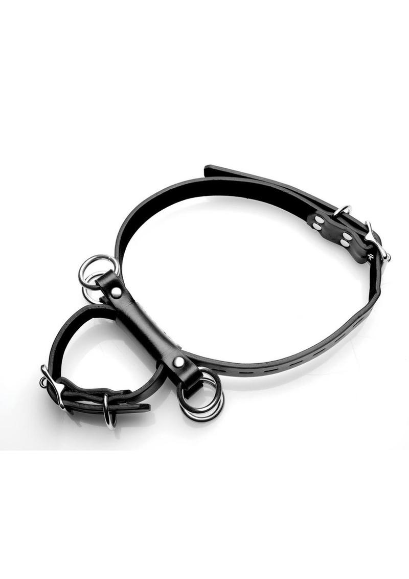 Strict Frog Tie Kneeling Bondage Restraint System - Black