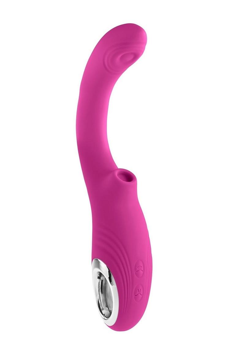 Strike A Pose Rechargeable Silicone Dual Vibrator