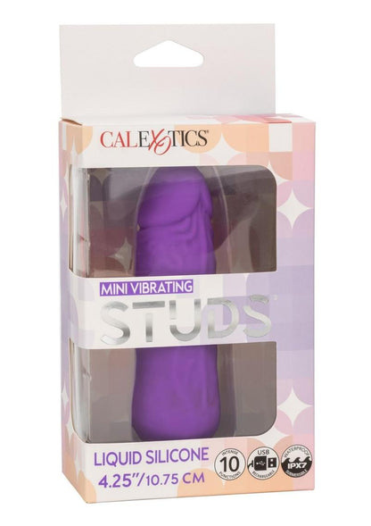 Mini Vibrating Studs Rechargeable Silicone Vibrator