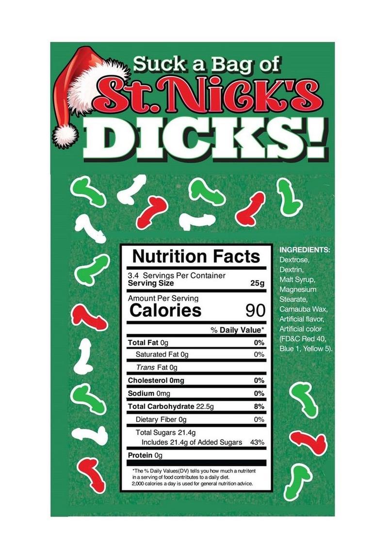 Suck A Bag Of St Nick's Dicks